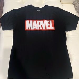Marvel logo shirt